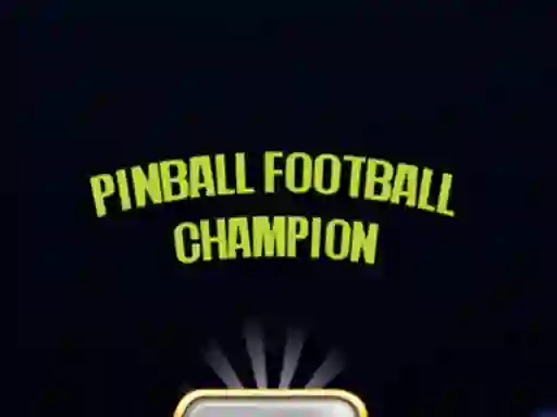 Игра Pinball Football Champion онлайн