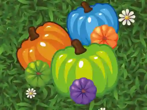 Игра Color Pumpkin Match онлайн