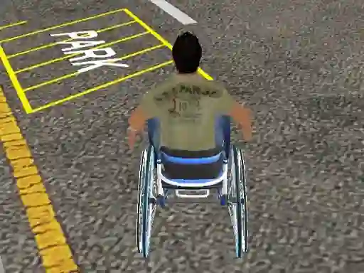 Игра Wheel Chair Driving Simulator онлайн
