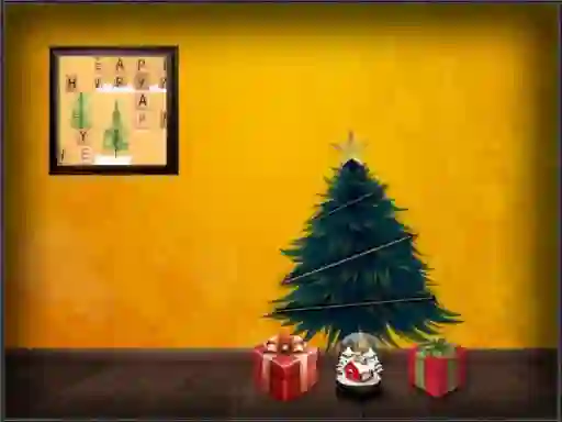 Игра Amgel New Year Room Escape 5 онлайн