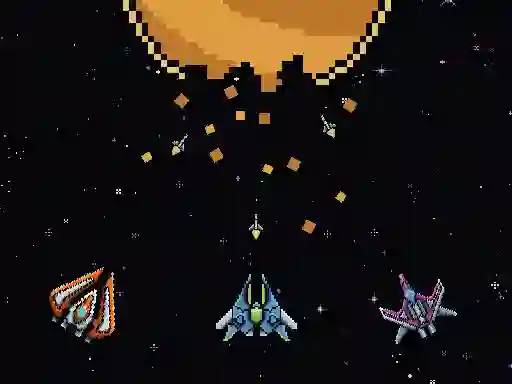 Игра Galactic Pixel Storm онлайн