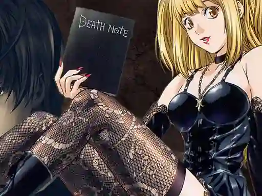 Игра Death Note Anime Jigsaw Puzzle Collection онлайн