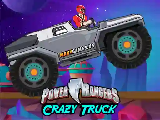 Игра Power Rangers Crazy Truck онлайн
