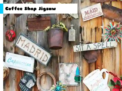 Игра Coffee Shop Jigsaw онлайн