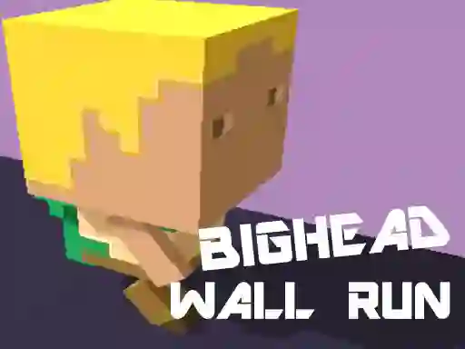 Игра Big Head Wall Run онлайн