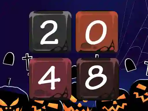 Игра Halloween 2048 онлайн