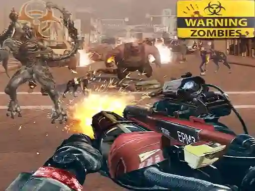 Игра Zombie Shooter - Warfar онлайн