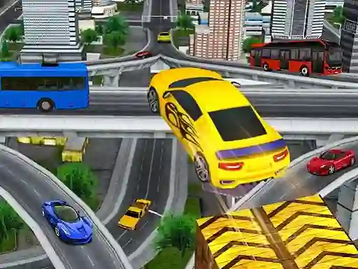 Игра Crazy Car Impossible Stunt Challenge Game онлайн