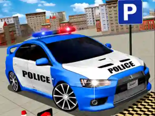 Игра Modern Police Car Parking 3D онлайн