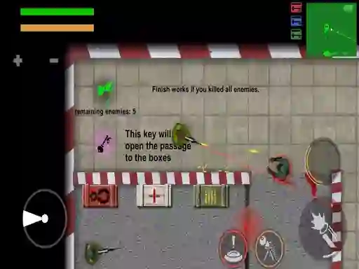 Игра Zombie War 2D онлайн