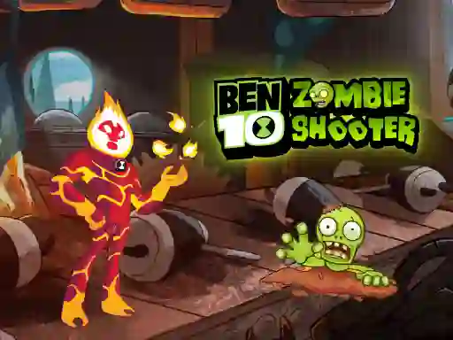 Игра Ben 10 Zombie Shooter онлайн