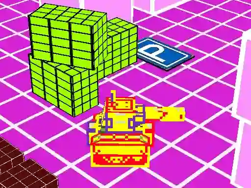 Игра Little Yellow Tank Adventure онлайн