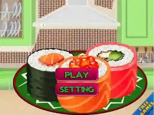 Игра Sushi Roll 3D Cool онлайн