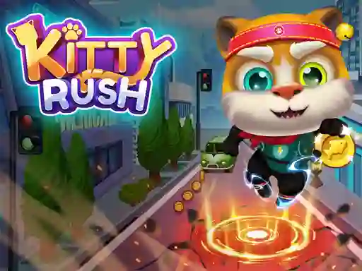 Игра Kitty Rush онлайн