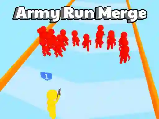 Игра Army Run Merge онлайн