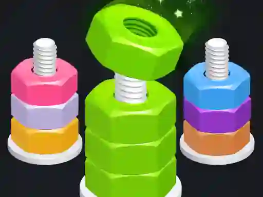 Игра Nuts Puzzle: Color Sort онлайн