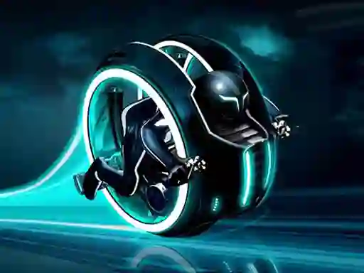 Игра Cyber Tron biker онлайн