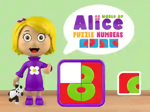 Игра World of Alice Puzzle Numbers онлайн
