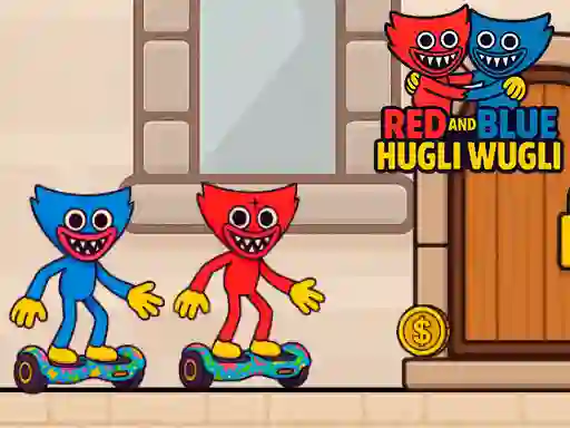 Игра Red and Blue Hugli Wugli онлайн