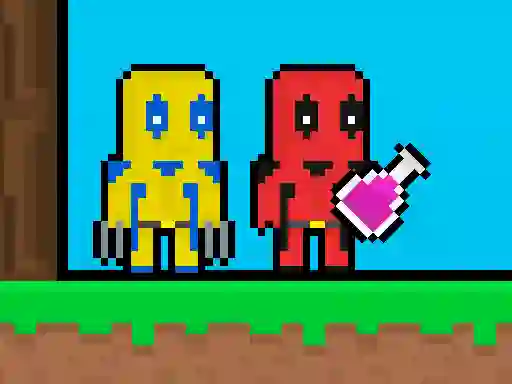 Игра Redpool Skyblock 2 Player онлайн