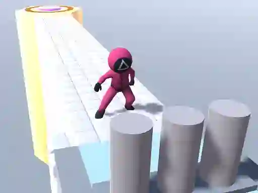 Игра Squid Gamer Runner Obstacle онлайн