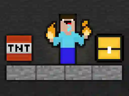 Игра Noob vs TNT Boom онлайн