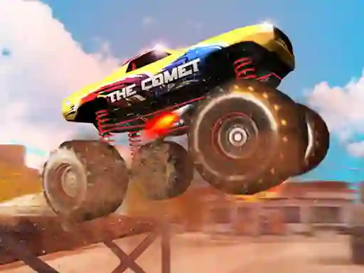 Игра Monster Truck Stunt Racer онлайн