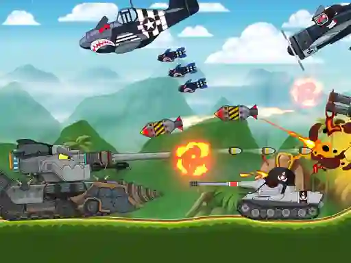 Игра Tank Battle Tank War онлайн