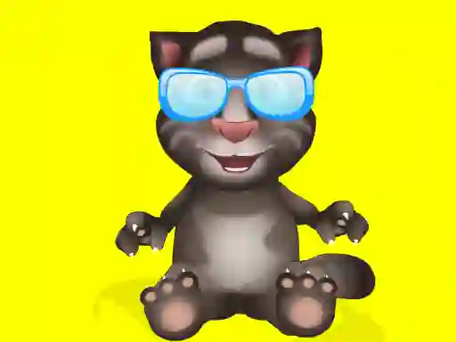 Игра Baby Talking Tom Eye Doctor онлайн