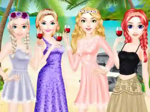 Игра School Graduation Beach Party онлайн