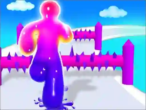 Игра Blob Dash Endless Runner онлайн