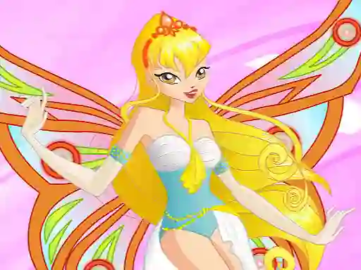 Игра Stella Beauty Fairy Dress Up онлайн