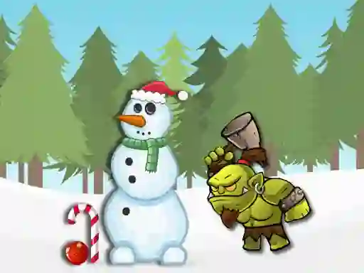Игра Running On Christmas онлайн