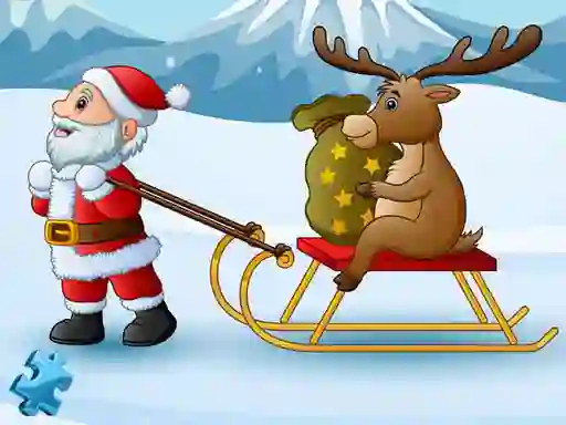 Игра Funny Santa Jigsaw онлайн