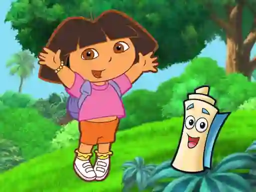 Игра Dora Hidden Maps онлайн