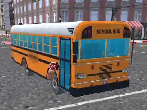 Игра Bus School Park Driver онлайн