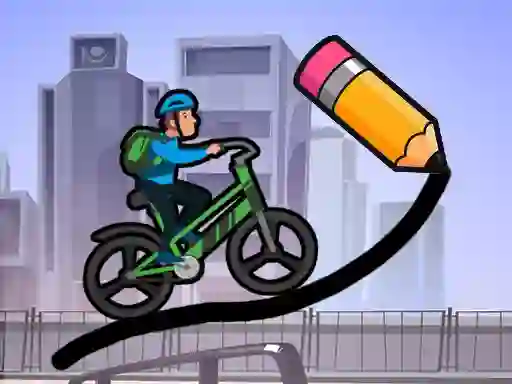 Игра Draw The Bike Bridge онлайн