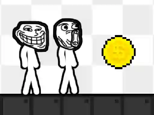 Игра Troll Stick Face Escape онлайн