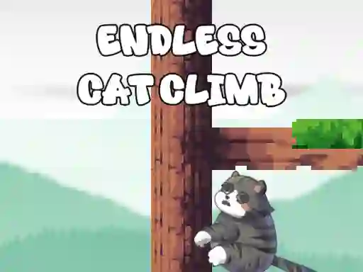 Игра Endless Cat Climb онлайн