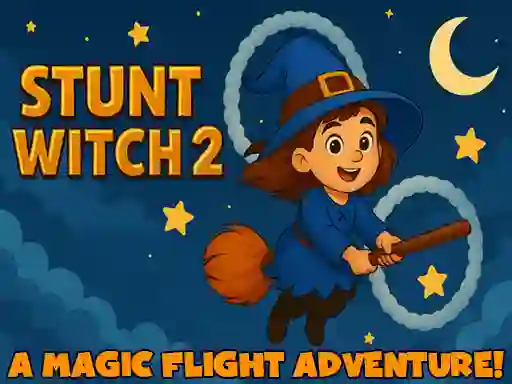 Игра Stunt Witch 2 онлайн