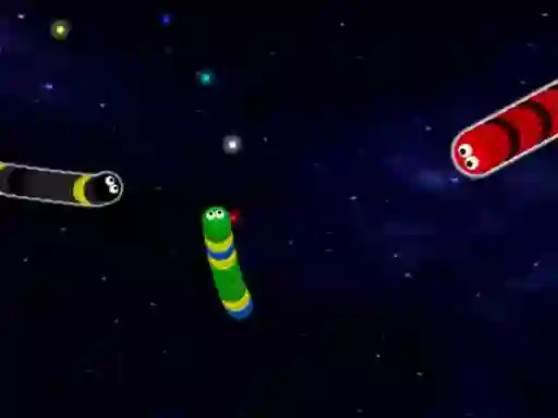 Игра Galactic Snakes io онлайн