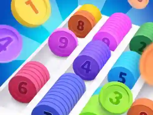Игра Coin Sort Puzzle онлайн