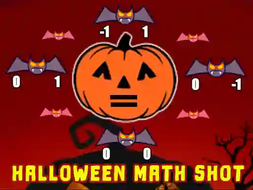 Игра Halloween Math Shot онлайн