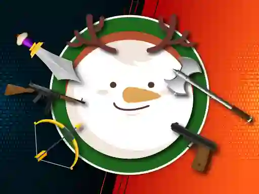 Игра Kick The Snowman Xmas онлайн