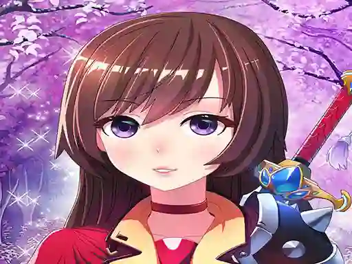 Игра Anime Girl Fantasy Dress Up онлайн