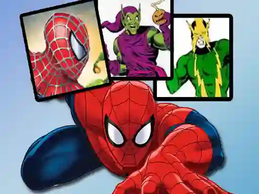 Игра Spiderman Match Cards онлайн
