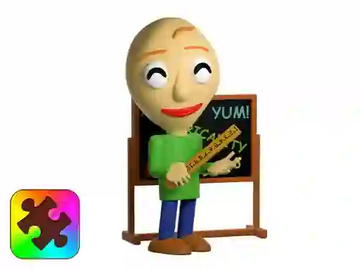 Игра Baldie Jigsaw Challenge онлайн