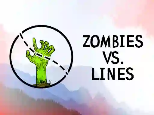 Игра Zombies VS. Lines онлайн