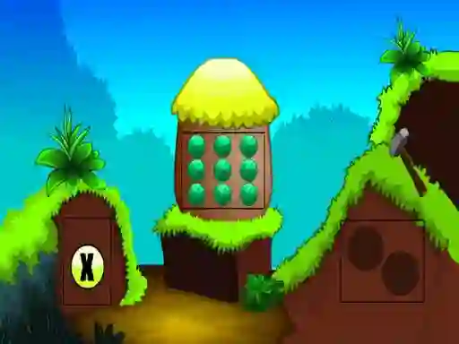 Игра Cliff Land Escape онлайн