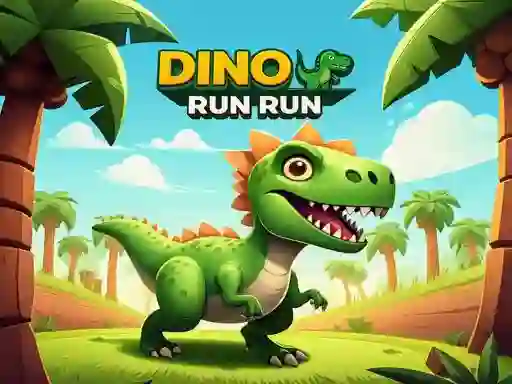 Игра Dino run run онлайн